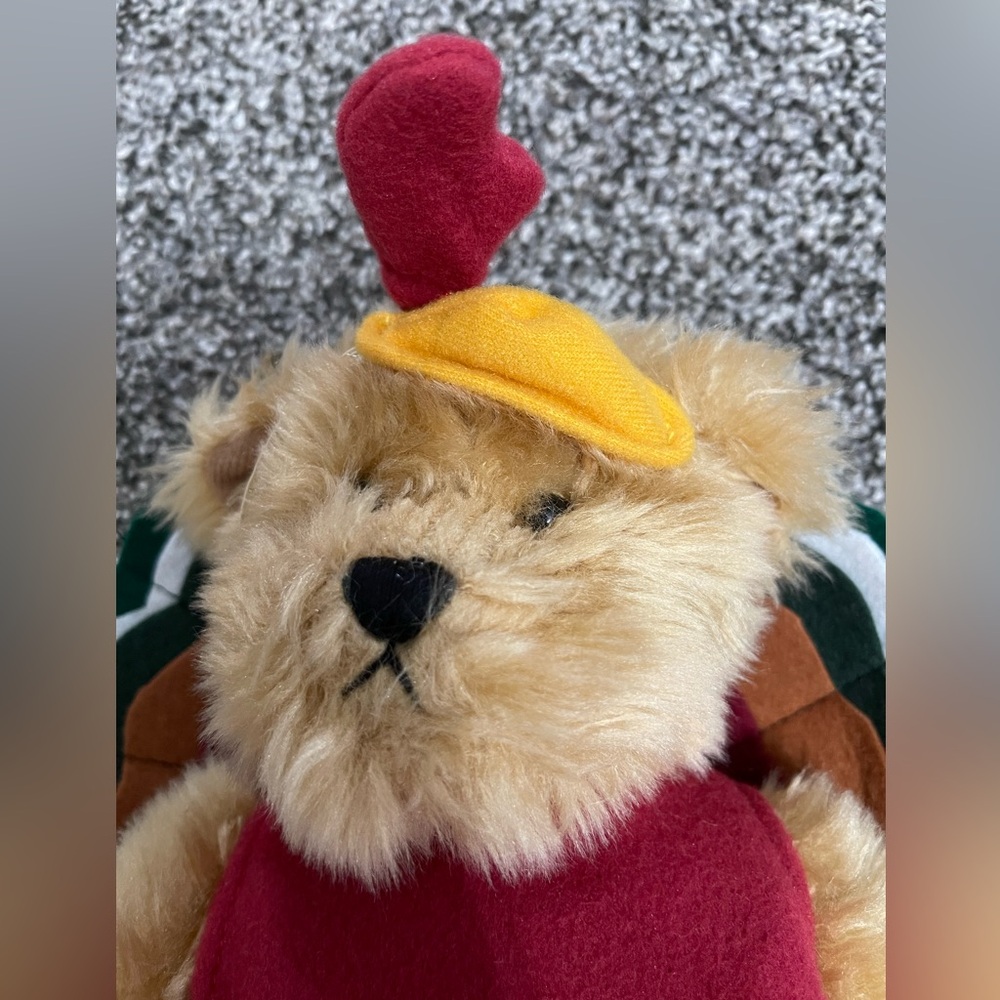 Terry's Village 5 Stuffed Plush Pilgrim & Native American Teddy Bears - Picture 15 of 16